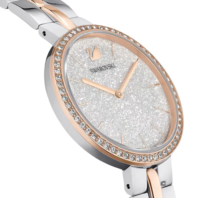 【SWAROVSKI 施華洛世奇】Cosmopolitan 迷人風采時尚腕錶(5644081)