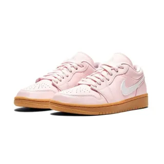 【NIKE 耐吉】Air Jordan 1 Low Arctic Pink 粉紅牛奶 粉棕 糖膠底 女鞋 籃球鞋 休閒鞋(DC0774-601)