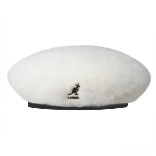 【KANGOL】FURGORA 貝蕾帽(白色)