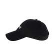 【CELINE】新款LOGO棉質刺繡字母棒球帽(黑色)