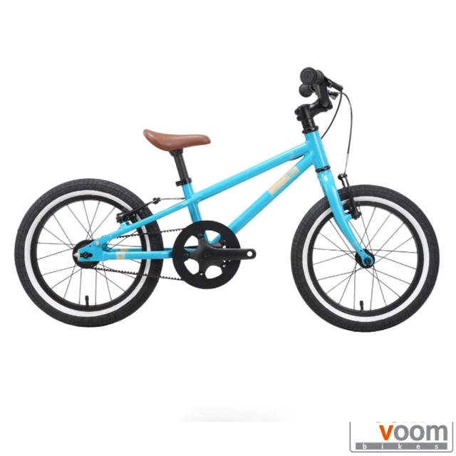 VoomVoom Bikes 無聲皮帶傳動16吋鋁合金單速童