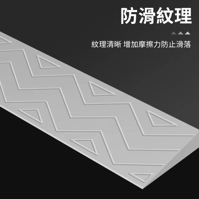 【BRANDY】無障礙登高坡 2公分高 上路塑料斜坡 門口墊 3-HBA0208100GR(用途廣泛 臺階墊板 門檻墊)