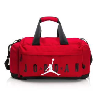 【NIKE 耐吉】旅行包 運動包 書包 健身包 喬丹 JORDAN 紅 JD2243027GS-004