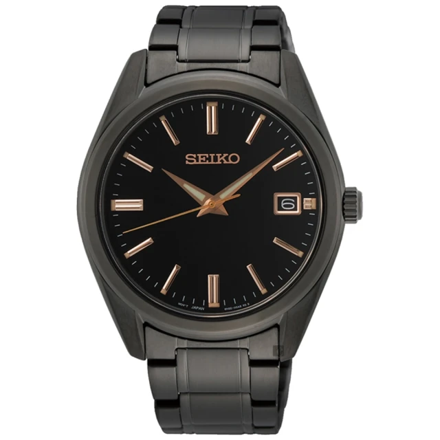 SEIKO 精工 CS 台灣獨賣 城市簡約手錶-40.2mm(SUR511P1/6N52-00A0SD)