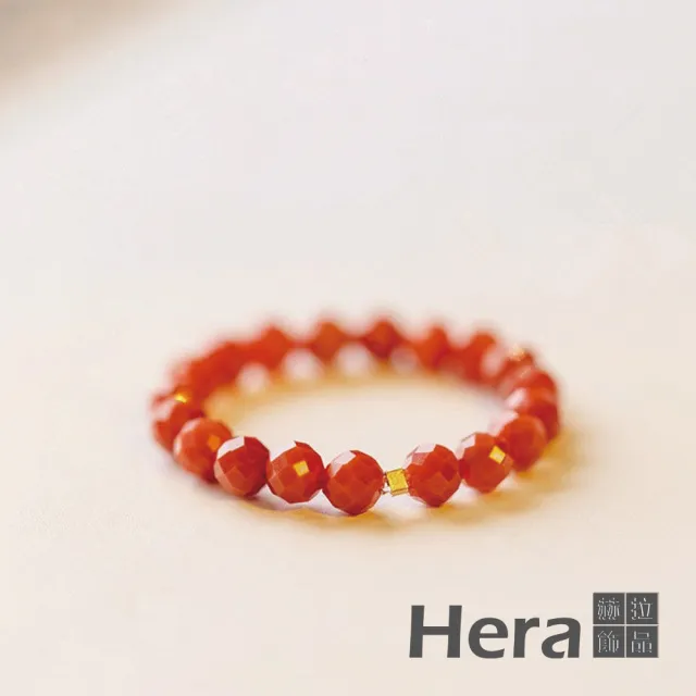 【HERA 赫拉】南紅瑪瑙戒指一1111040701(瑪瑙戒指)