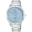 【ALBA】雅柏官方授權A1 時尚優雅女腕錶-藍色-36mm(AG8N13X1)