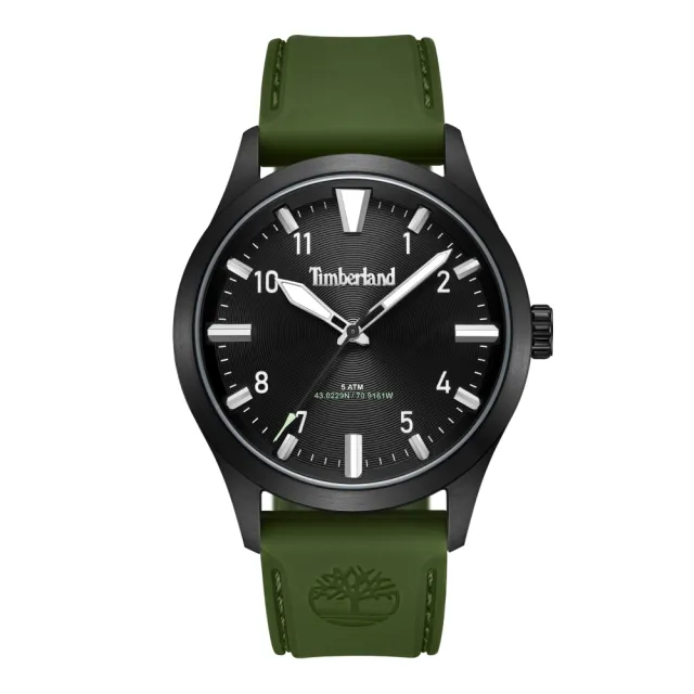 【Timberland】天柏嵐 Taren系列  時尚大三針腕錶 -綠(TDWGM0029803)