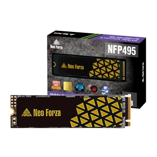 【Neo Forza 凌航】NFP495 2TB PCIe Gen4x4 石墨烯厚銅散熱片