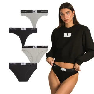 【Calvin Klein 凱文克萊】CK1996 女內褲 三角褲 丁字褲 比基尼內褲(QF7221E/QF7222E)