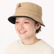 【CHUMS】CHUMS Outdoor Elmo Fleece Reversible Bucket Hat雙面保暖帽 黑/淺棕(CH051342K049)