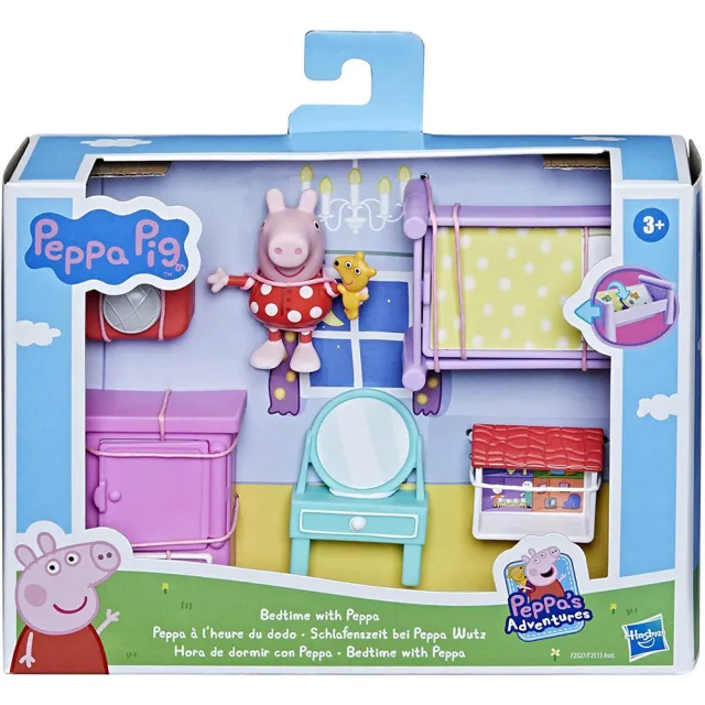 【Peppa Pig 粉紅豬】粉紅豬小妹 小家具配件組 F2513(佩佩豬)