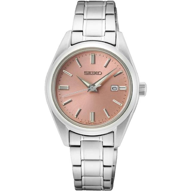 【SEIKO 精工】CS 城市簡約女錶-29.8mm 母親節 禮物 送禮(SUR529P1/6N22-00K0P)