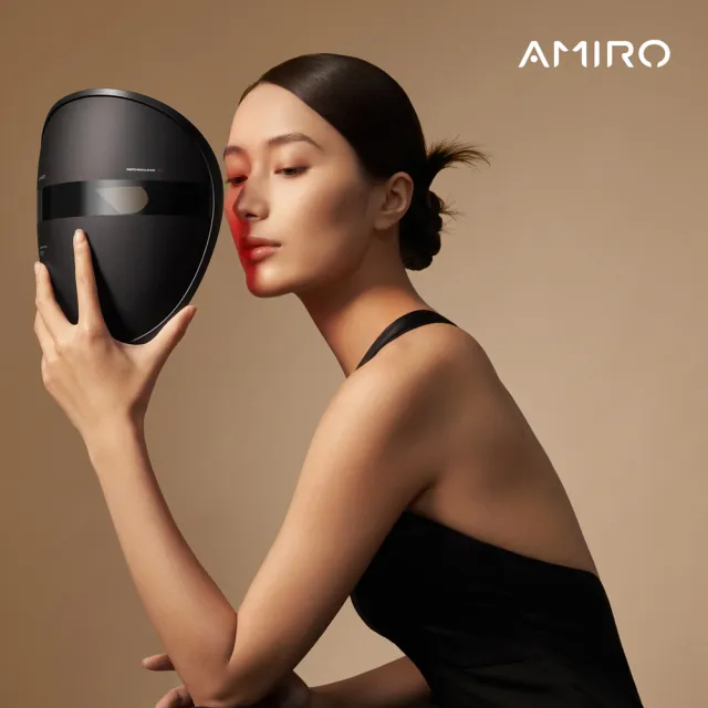 【AMIRO】嫩膚時光面罩(美容面罩 電子面膜 面罩美容儀 面膜儀 情人節 禮物 抗老)