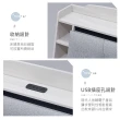【時尚屋】尼克白榆木6尺USB插座床頭箱DV10-727(台灣製  免組裝 免運費 臥室系列)