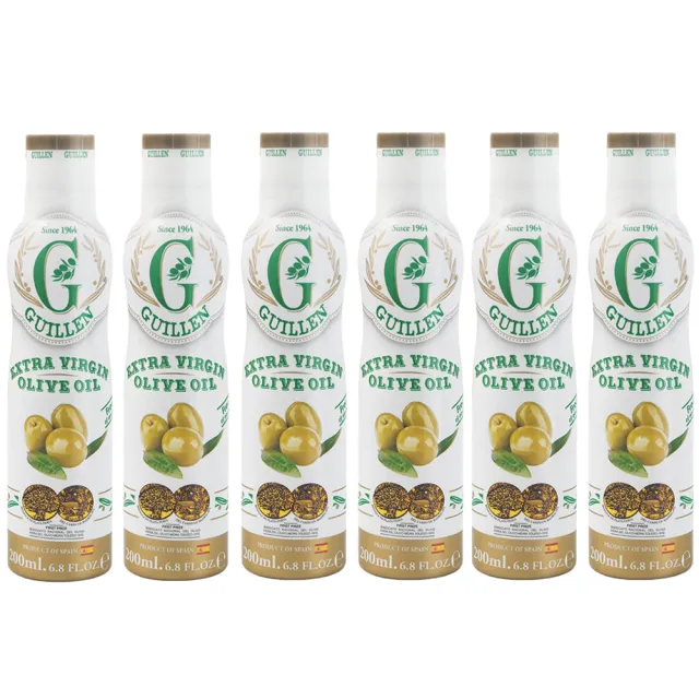 【Guillen】特級初榨橄欖油 噴霧式(200mlX6入)