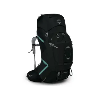 【Osprey】Ariel Plus 60 登山背包 女款 黑色(健行背包  徙步旅行 登山後背包)