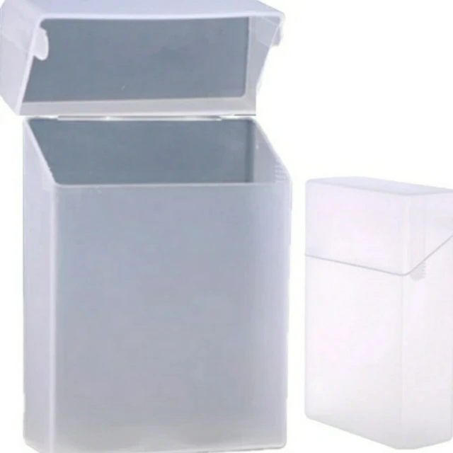 PET透明材質上開口簡約收納盒 廚房浴室書桌客廳整理盒(敞口