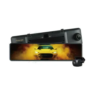 【Polaroid 寶麗萊】DVR電子後視鏡 11.88  DS1103WGS 雙鏡頭行車記錄器 保固三年 送安裝(車麗屋)