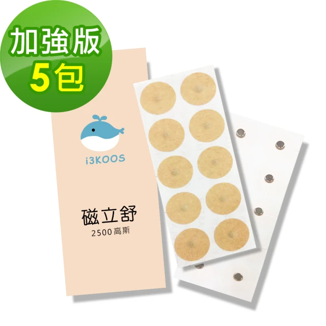 i3KOOS 磁力貼2500高斯-加強版5包(10枚/包 磁力貼片 磁石 磁力片)