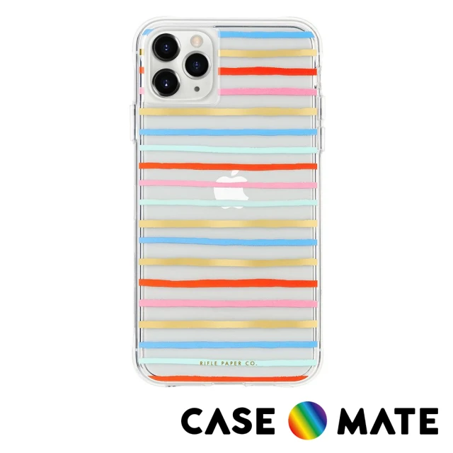 CASE-MATE Rifle Paper Co. 限量聯名款 iPhone 11 Pro 防摔手機保護殼 - 歡樂條紋