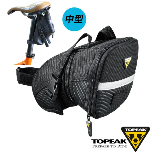 【TOPEAK】Aero Wedge Pack Medium 空氣力學低風阻座墊袋-中