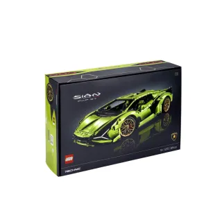 【LEGO 樂高】科技系列 42115 Lamborghini Sian FKP 37(跑車 林寶)