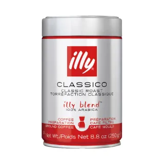 【illy】中培濾泡咖啡粉(250g)