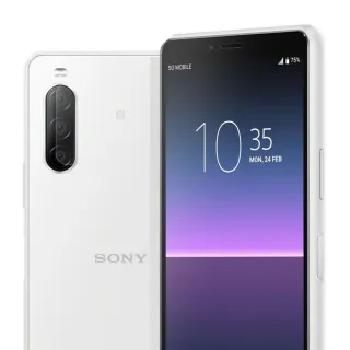 【o-one台灣製-小螢膜】Sony Xperia 10 II 全膠鏡頭保護貼 亮面兩入組(曲面 軟膜 SGS 自動修復)