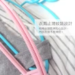 【AXIS 艾克思】台灣製居家達人乾溼兩用順肩無痕防滑塑膠衣架(70入組)
