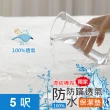 【HongYew 鴻宇】防水透氣床包式保潔墊(雙人)