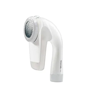 【日本TESCOM】日製刀刃 三段式 衣物毛球去除機 電動除毛球 去毛球機 不鏽鋼大口徑-5.2cm