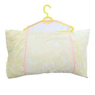 【HIKOYA 和彥家】包覆式枕頭曬衣網2+2入組(枕頭、絨毛玩具、抱枕、晾曬除臭)