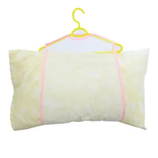 【HIKOYA 和彥家】包覆式枕頭曬衣網-標準型4入組(枕頭、絨毛玩具、抱枕、晾曬除臭) 