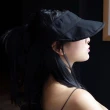 【OT SHOP】帽子 棉質透氣中空帽 遮陽帽  C2088(素色 帽檐軟鐵絲 方便收納 穿搭配件  防曬 帽子)