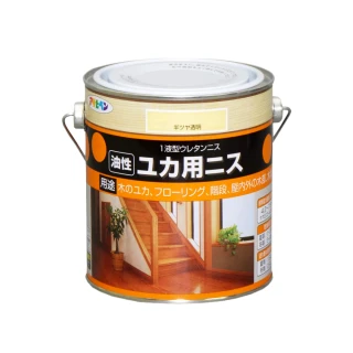 【日本Asahipen】木製地板/家具/樓梯/桌椅 耐磨清漆 0.7L(耐磨漆 木頭漆 木器漆 護木漆 透明漆 亮光漆)