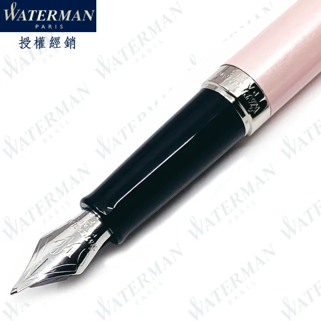 【WATERMAN】雋雅系列 × HELLO KITTY 45週年 聯名紀念款 粉色 F尖 鋼筆 法國製造(HEMISPHERE系列)