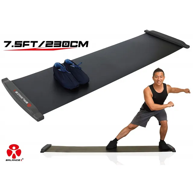 【BALANCE 1】橫向核心肌群訓練 滑步器 230cm(核心運動 橫向運動)