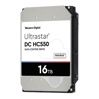 【WD 威騰】Ultrastar DC HC550 16TB 3.5吋 企業級內接硬碟(WUH721816ALE6L4)