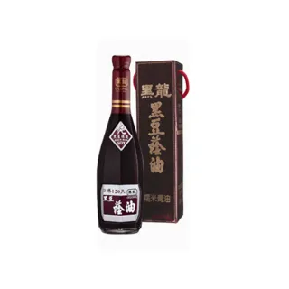 【黑龍】特級黑豆蔭油膏(600mlx6瓶/箱)