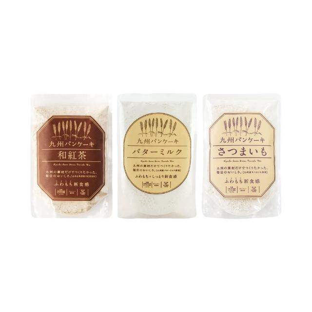 即期品【_九州Pancake】鬆餅粉 200g(和紅茶/經典牛奶/薩摩芋/黑糖)