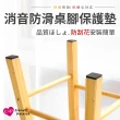 【Cap】桌椅消音防滑桌腳保護墊(12入/組)