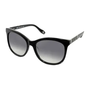 【Vivienne Westwood】英國經典星球LOGO簡約好搭款太陽眼鏡(黑 VW894S_01)