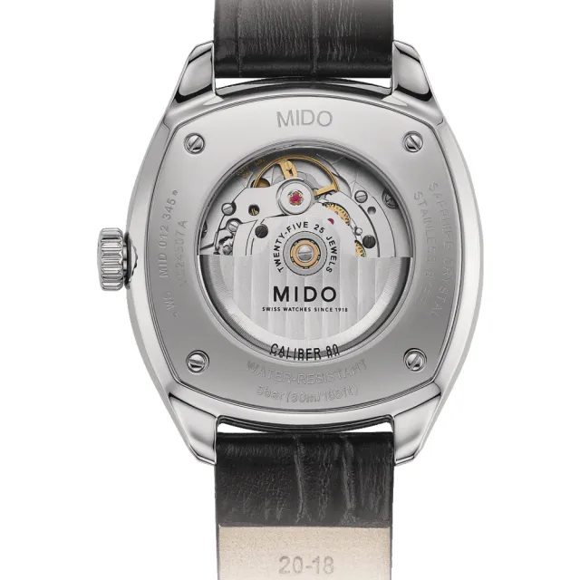 【MIDO 美度 官方授權】Belluna Royal 經典男士機械腕錶(M0245071604100)