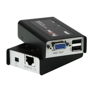 【ATEN】USB VGA Cat 5迷你型KVM延長器(CE100)