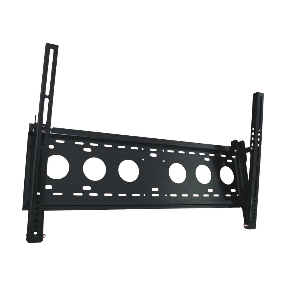 HE H6540F 電視壁掛架是臺灣製造的高品質壁掛支架，適用37至85吋電視尺寸，最大承重達100公斤，使用中鋼鋼材與防鏽亮面烤漆，確保耐用安全。VESA安裝孔位支援725x450mm以內，產品尺寸788x490x48mm，離牆距離僅4.8cm，節省空間。具左右平移功能及上下俯仰調整（0、5、10、13、15度五段式），附安全鎖與防盜鎖具安裝孔（鎖具自行購置）。本體重量輕僅5.2kg，內附M4-M8螢幕螺絲、金屬膨脹螺栓及DIY安裝說明書，4年以上保固，黑色系設計完美融入家居。選購HE H6540F壁掛架，讓您的電視安裝更穩固便捷！