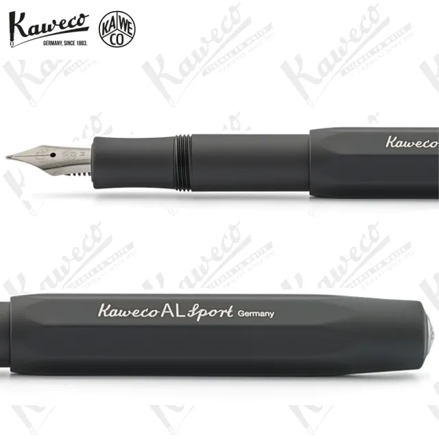 【KAWECO】AL SPORT系列 黑色 鋼筆