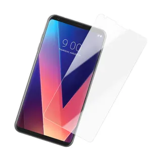 LG V30SThinQ 9H透明玻璃鋼化膜手機保護貼(3入 V30SThinQ保護貼 V30SThinQ鋼化膜)