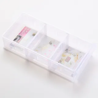 【特力屋】FINE 隔板整理盒  1.25L/26.6*12.*5.7cm LF3003