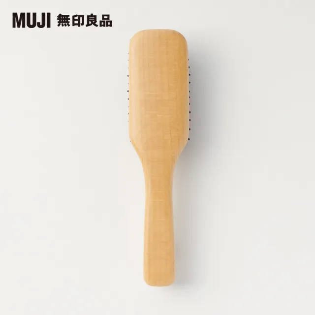 【MUJI 無印良品】山毛櫸髮梳/混合毛/全長約20cm