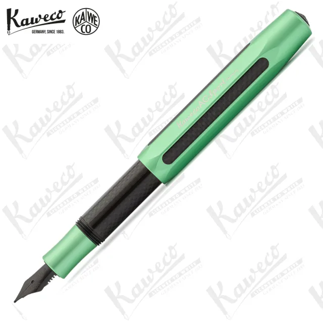 【KAWECO】AC SPORT 鋁碳纖維系列 綠色 鋼筆